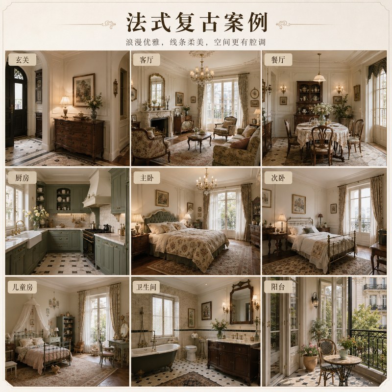 法式复古案例