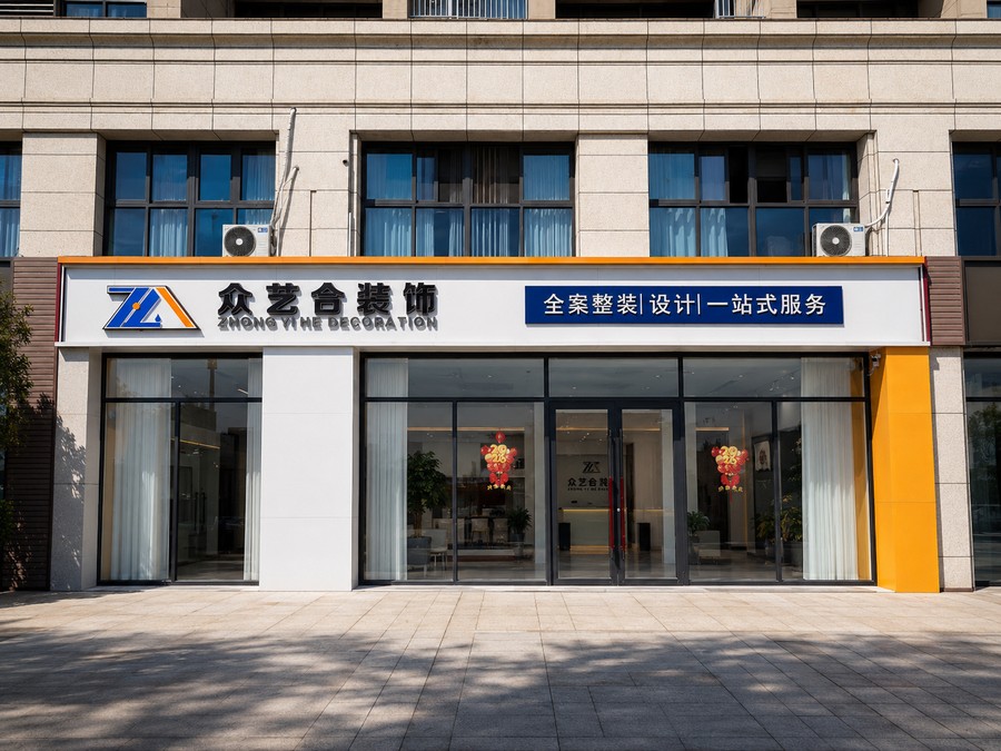 众艺合装饰500㎡展厅